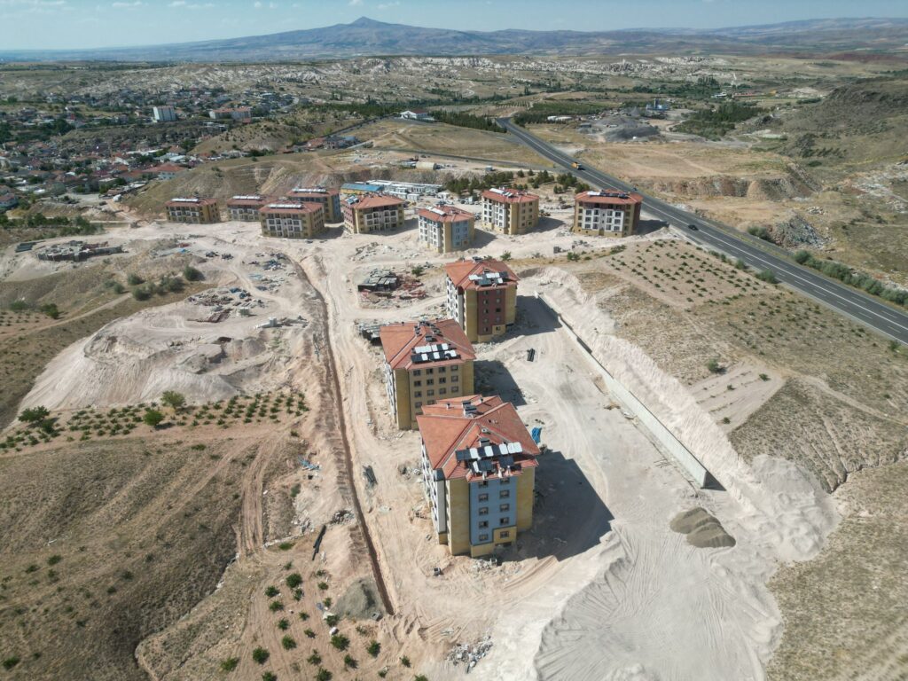 Nevşehir Sulusaray TOKİ 178 Adet Konut Yapımı ve Çevre Düzenlemesi Projemiz