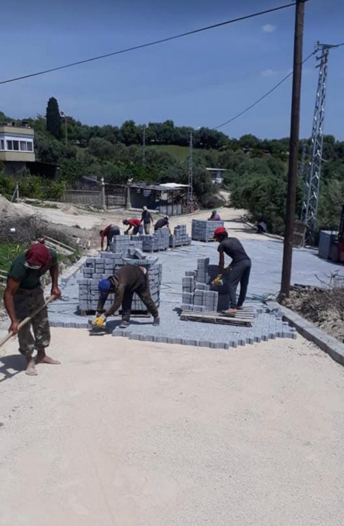 MERSİN TARSUS BELEDİYESİ 200.000 M2 KİLİT PARKE TAŞI VEBORDÜR YAPIM İŞİ
